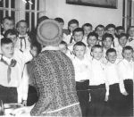 Миниатюра : Школьный хор мальчиков, 60-е годы