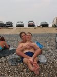 Миниатюра : Я и любимый, на пляже Солнышко, 2006