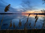 Миниатюра : Сакское озеро вечером, закат