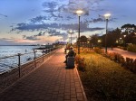 Миниатюра : Вечерняя прогулка по сакской набережной