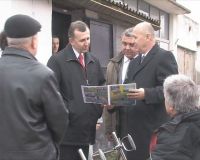 Виктор Плакида с рабочим визитом посетил город Саки, 20 января 2010