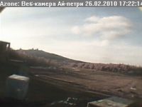 В Крымских горах заработала первая веб-камера, 26 февраля 2010