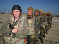 Учебный сбор батальона морской пехоты в Саках, 30 апреля 2011