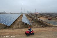 В селе Охотниково заработала крупнейшая солнечная электростанция, 14 ноября 2011