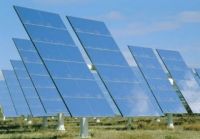 В селе Митяево Сакского района построили 30-ти мегаваттную солнечную электростанцию, 20 апреля 2012