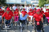 В Саках прошел марафон среди инвалидов «Скифский берег»