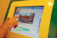 В Евпатории появился информационный киоск для туристов, 9 июля 2012