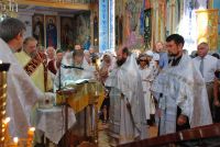 Праздничный молебен в Свято-Ильинском храме, 2 августа 2013