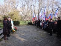 Митинг у памятника Лесе Украинке, 17 января 2014