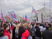 Митинг и концерт в поддержку общекрымского референдума