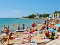 Евпатория - самый популярный пляжный курорт в Крыму, 28 января 2015