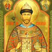В Саки привезли икону Царя Николая II