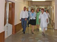Вице-премьер Крыма посетила санаторий им.Бурденко, 2 сентября 2016