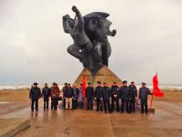 В Саках почтили память погибших при высадке Евпаторийского десанта, 6 января 2017