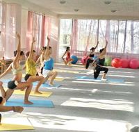 В городе Саки состоялся открытый урок по  детскому фитнесу, 29 мая 2017