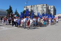 Город Саки отметил День России