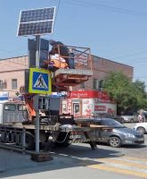 Около Пассажа установлен светофор, 27 июля 2017