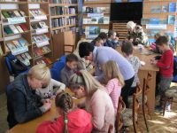 Оригами в городской библиотеке им. Н. В. Гоголя, 29 октября 2017