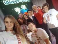 Сакскские школьники приняли участие в фестивале КВН, 19 декабря 2017