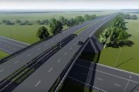 Видео о новой дороге Симферополь – Евпатория, 20 апреля 2018