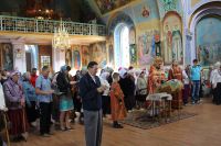 В Ильинском храме состоялся благодарственный молебен