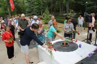 Сакчане почтили память героев Великой Отечественной войны, 22 июня 2018