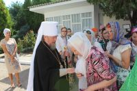 Саки посетил Митрополит Симферопольский и Крымский Лазарь, 2 августа 2018