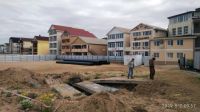 Реконструкция стока воды на пляже БО Прибой, 8 мая 2019