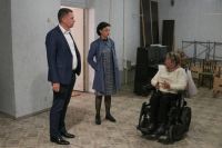 Председатель инвалидного общества встретилась с руководством Сак, 23 октября 2019