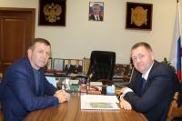 Михаил Афанасьев встретился с крымским министром, 20 ноября 2019
