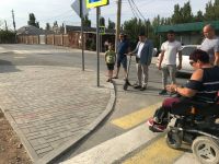 Доступность улицы Дегтярёва для колясочников