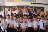 В Саках открылся первый кадетский класс