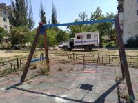Детские площадки в Саках нуждаются в ремонте