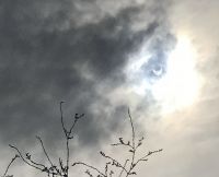 Частичное солнечное затмение в Саках, 25 октября 2022