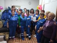 Медиков станции №27 скорой медпомощи поздравили, 28 апреля 2023