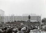 Памятник В.И.Ленину на пл.Революции, 1978 г.