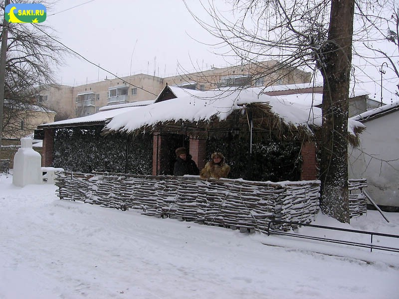 Снег в Саках, февраль 2007