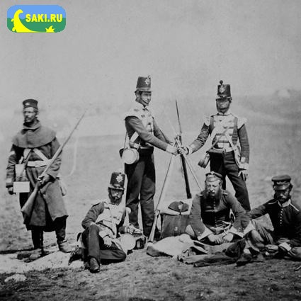 Русские войска - Крымская война 1854-1856 г.г..