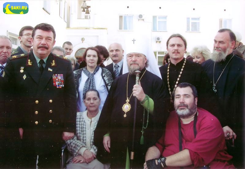 Открытие церкви при военном санатории