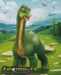 Миниатюра : Бронтозавр