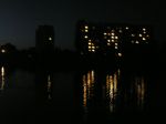 Михайловское озеро ночью