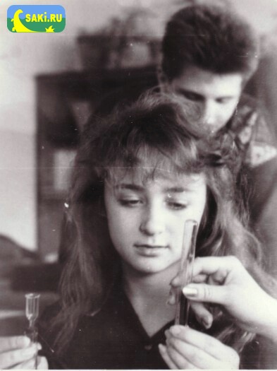 Ольга Федько и Пашка Морозов, класс выпуска 1992 года