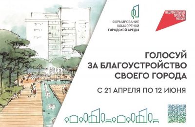 Комфортная городская среда: голосуй!, 20 апреля 2026