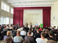 Встреча поколений в сакском техникуме