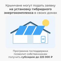 Установка гибридного энергокомплекса, 13 октября 2026