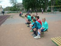Сакские школьники выиграли крымский этап соревнований по футболу "Кожаный мяч"