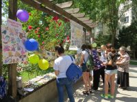 Открытие "Уличной библиотеки", 1 июня 2016