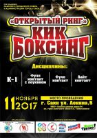 Турнир по кикбоксингу в Саках, 9 ноября 2017