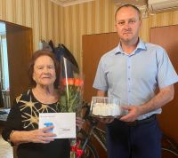 Нина Фёдоровна Рыжикова отметила 90-летний юбилей, 7 июня 2022
