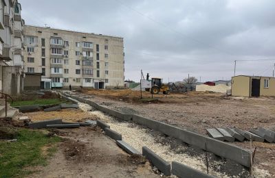 Обновление двора на Крымской улице, 28 марта 2026